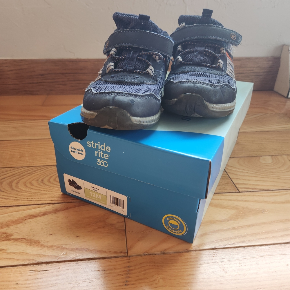Stride Rite Kids Navy Shoes